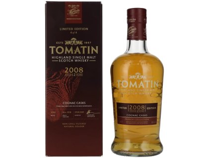 92652 Tomatin COGNAC CASKS Limited Edition 2008 12yo 0,7L