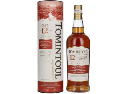 Tomintoul Oloroso Sherry Cask Whisky 12yo 0,7L, 40%, -DB-