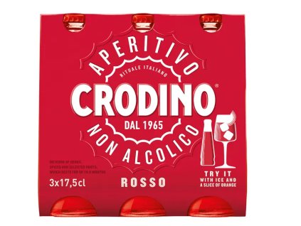 92849 Crodino Rosso Soft Drink 0,175L