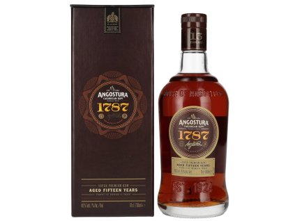 11736 Angostura 1787 Super Premium Rum 15yo 0,7L Dárkové balení