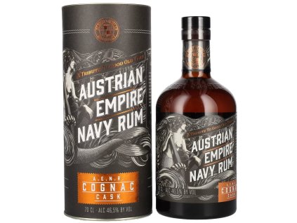 91598 Austrian Empire Navy Reserve Cognac Double Cask Rum 0,7L