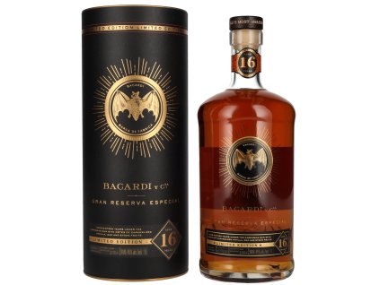 84401 Bacardi Gran Reserva Especial Rum 16yo Limited Edition 1L