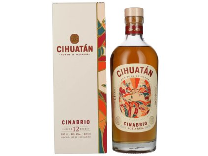 91655 Cihuatán Cinabrio Rum 12yo 0,7L