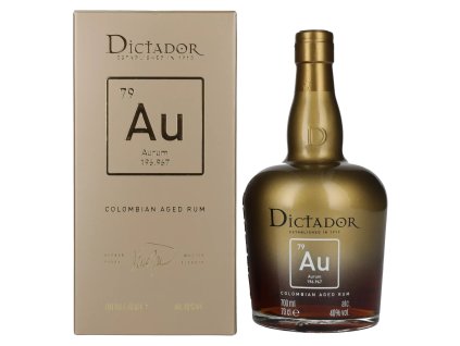 Dictador XO Aurum 0,7L, 40%, -DB-