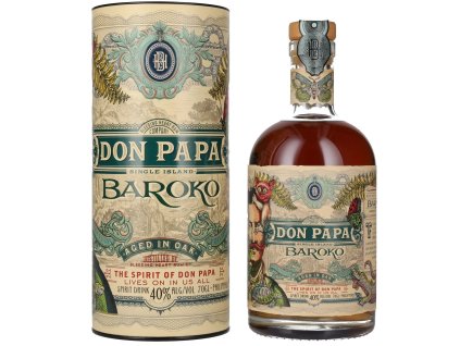 83886 Don Papa BAROKO Rum 0,7L