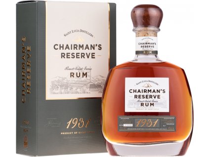 82728 Chairman's Reserve 1931 Finest St. Lucia Rum 0,7L